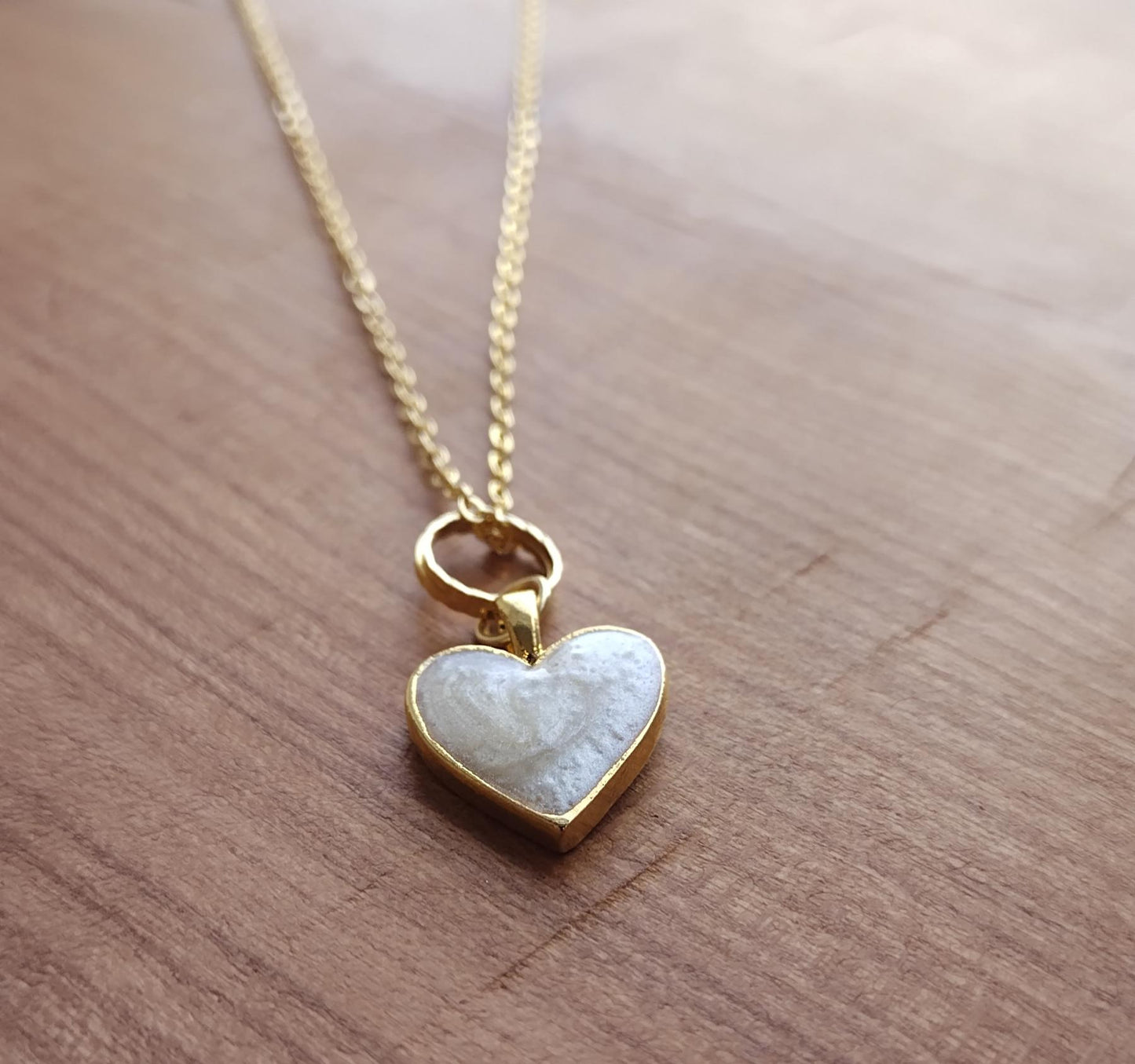 Heart Necklace - 18" Fine chain