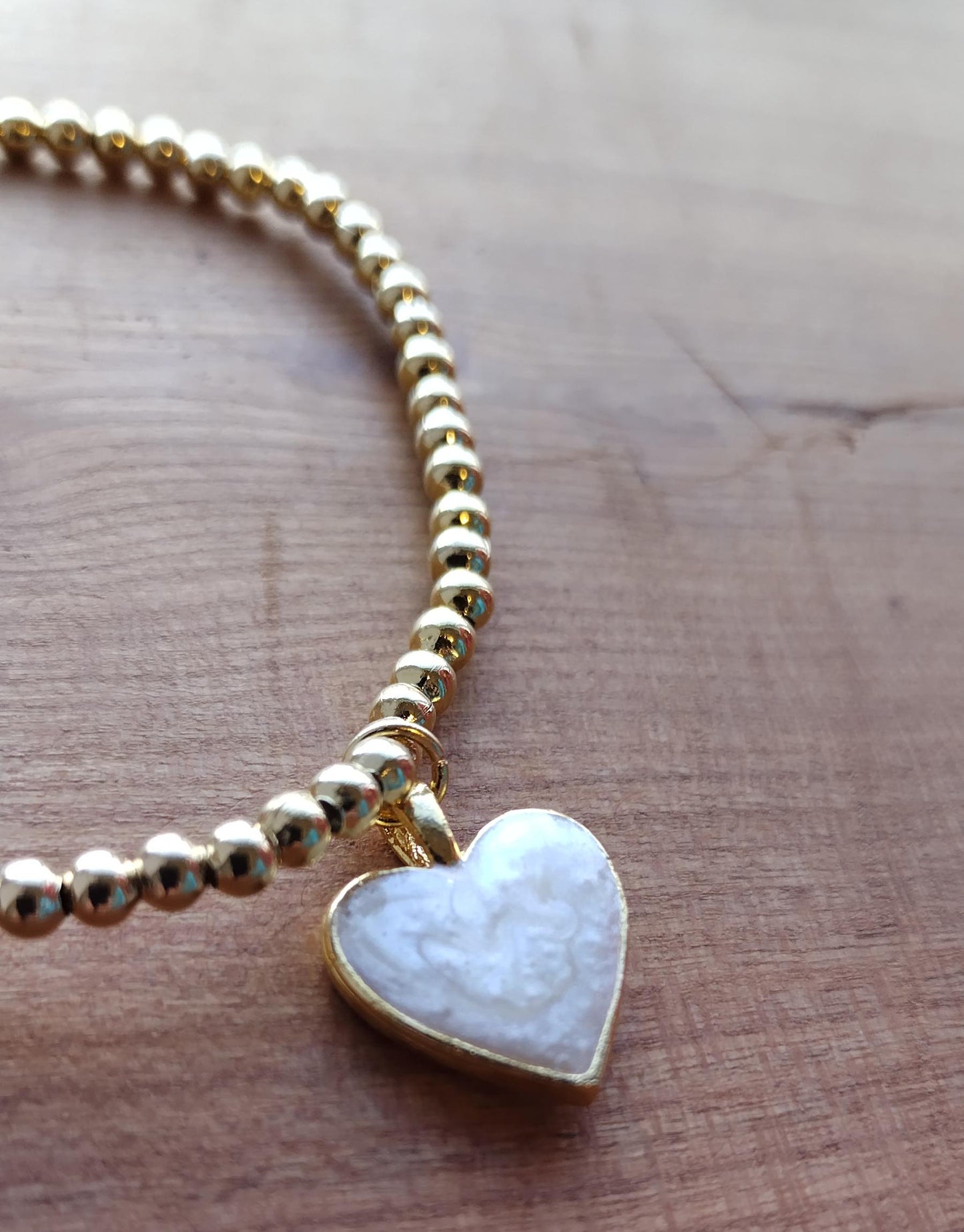 Enamel Heart bracelet